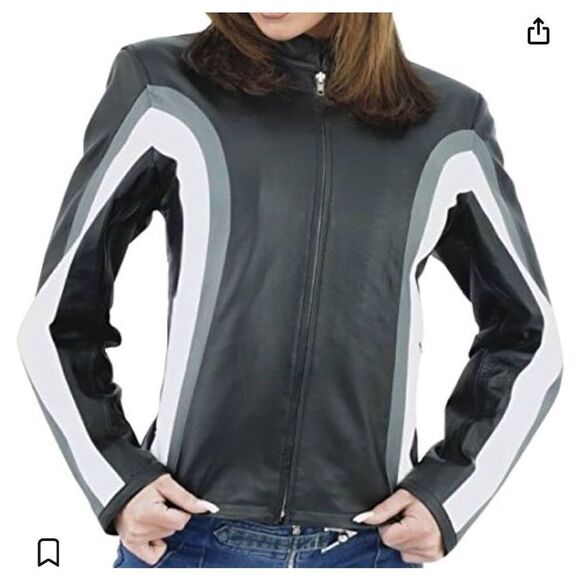 USA Bikers Dream Apparel Live to Ride Motorcycle Jacket thinsulate lined small - Picture 1 of 15